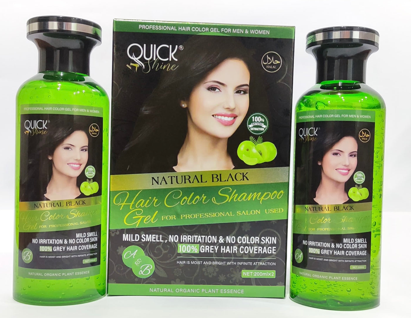 PREMIUM QUICK SHINE HAIR COLOR (250X2)500ML