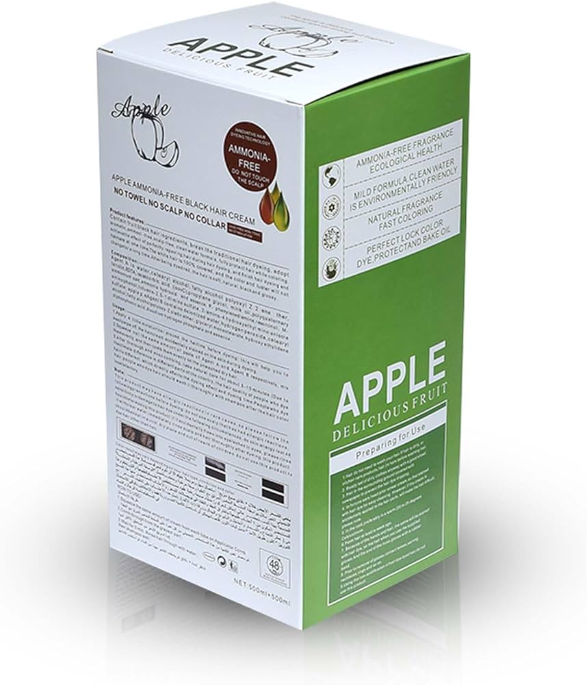 Apple hair color ( 1000ml ) (Amonia Free)